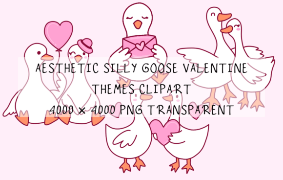 Download Aesthetic Silly Goose Valentine Themes - Premium Resources